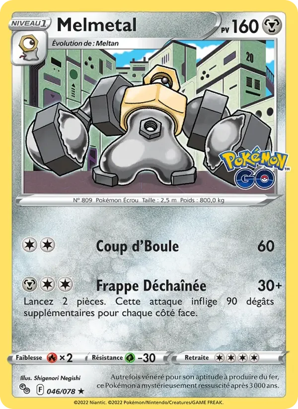 Carte Pokémon Melmetal — Pokémon GO