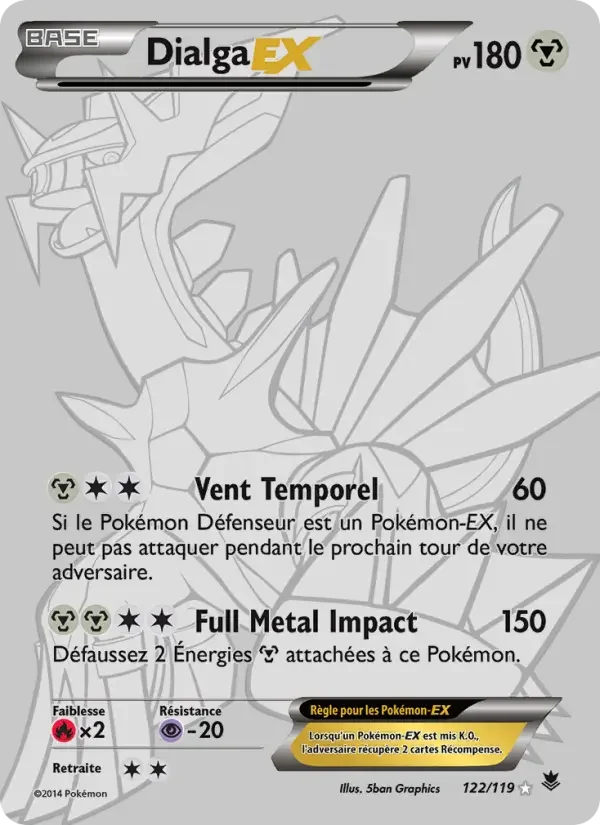 Carte Dialga EX