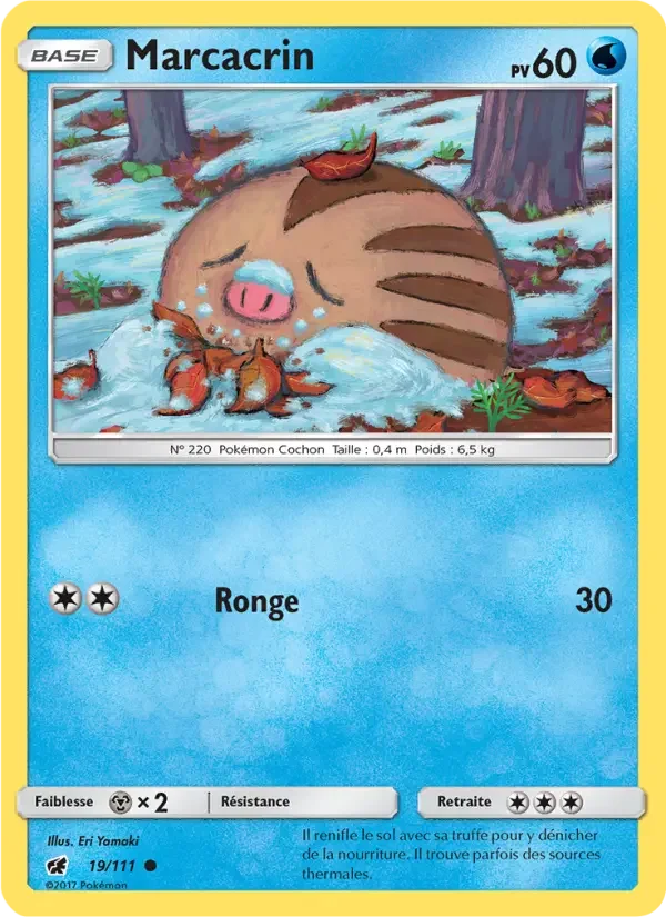 Carte Pokémon Marcacrin — Invasion Carmin