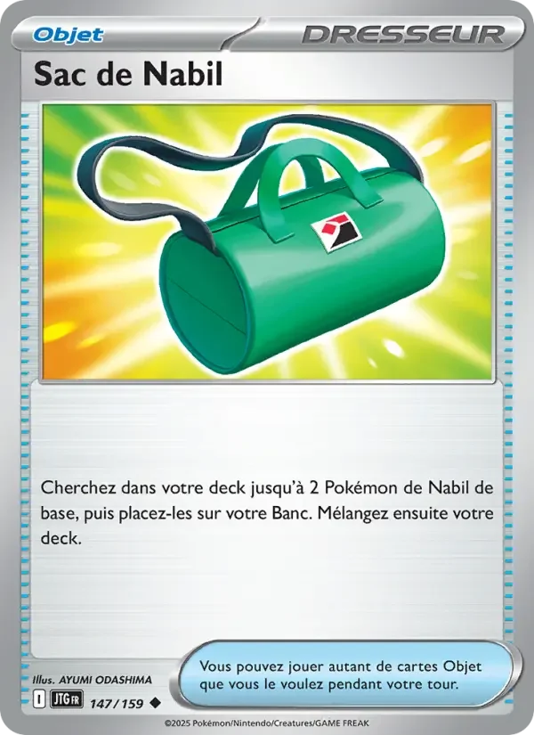 Carte Sac de Nabil