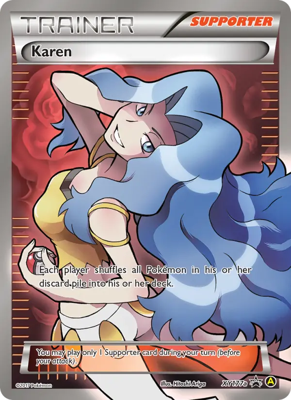 Carte Pokémon Karen — Promos X&Y