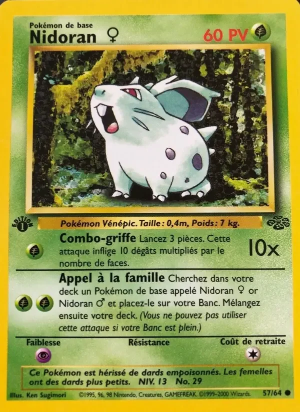 Carte Nidoran ♀