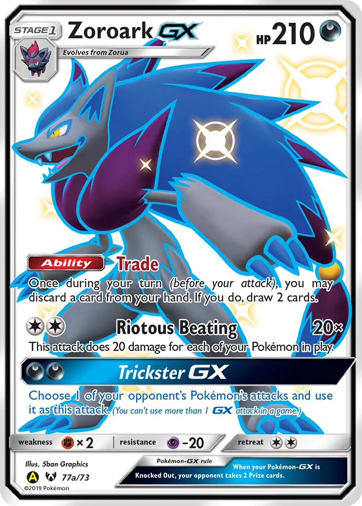 Carte Zoroark-GX