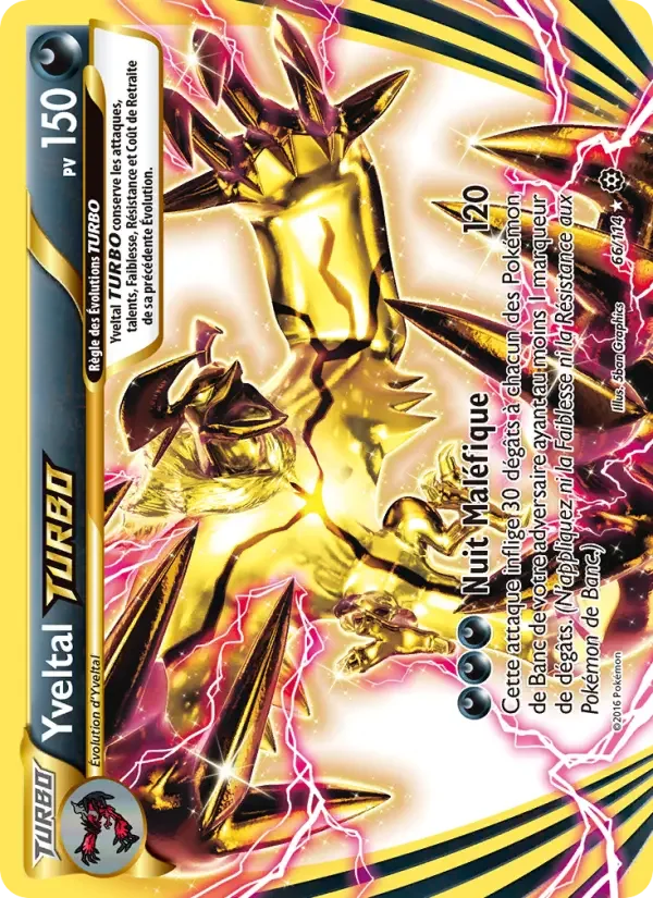 Carte Yveltal TURBO