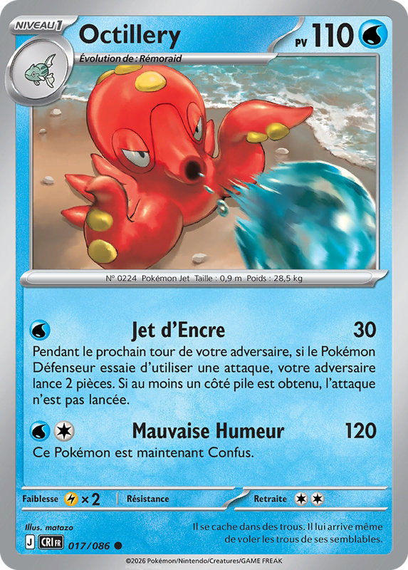 Carte Octillery