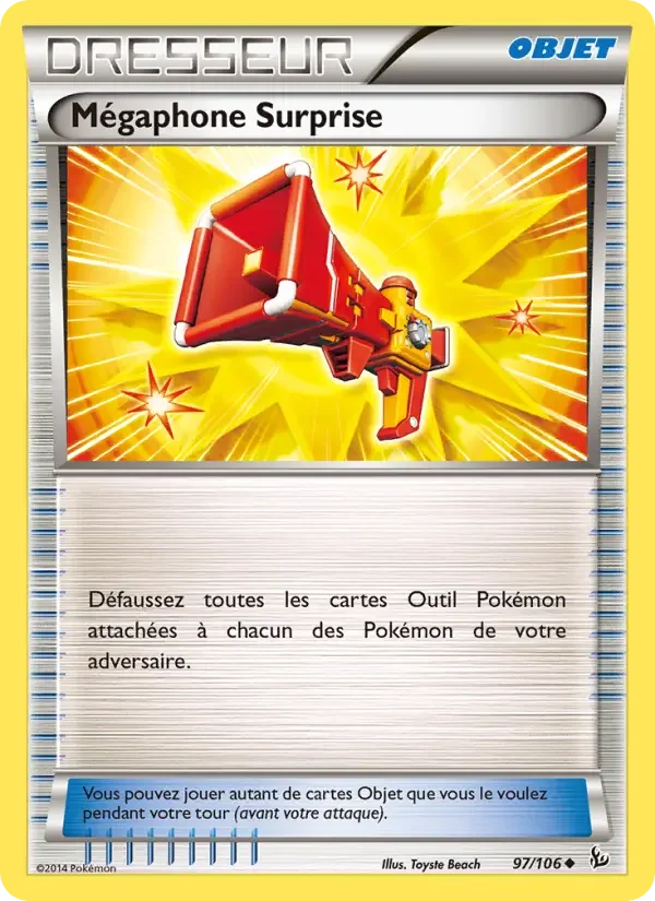 Carte Mégaphone Surprise