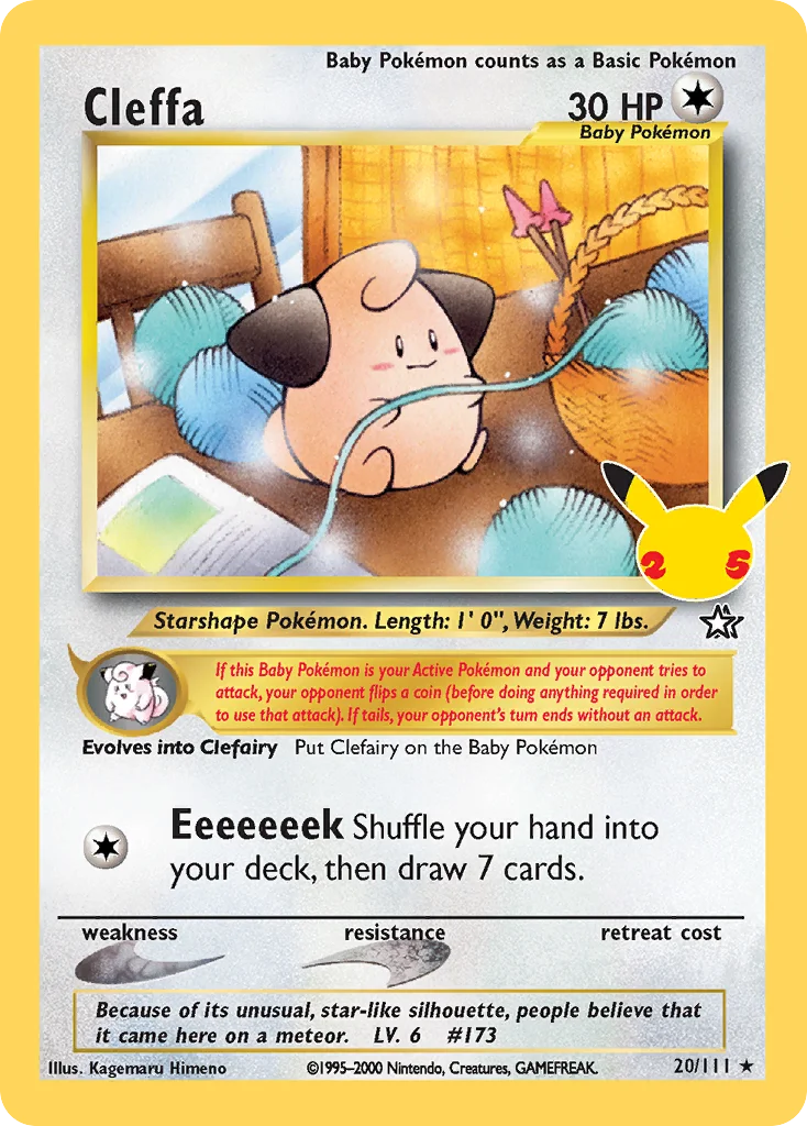 Carte Pokémon Mélo — Célébrations