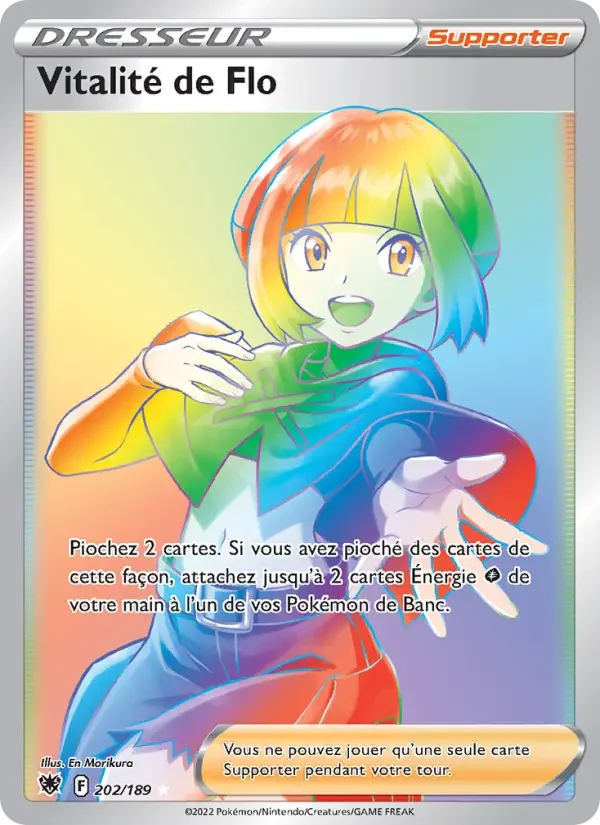 Carte Pokémon Vitalité de Flo — Astres Radieux