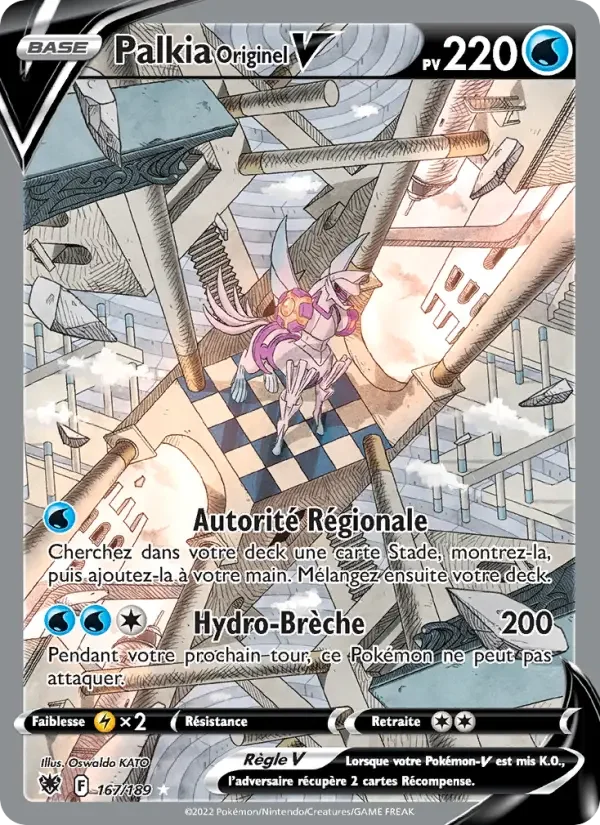 Carte Palkia Originel V