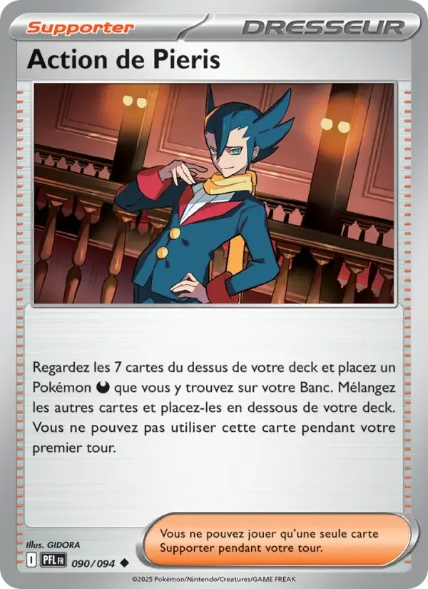 Carte Action de Pieris
