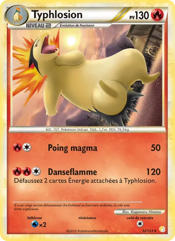 Carte Typhlosion
