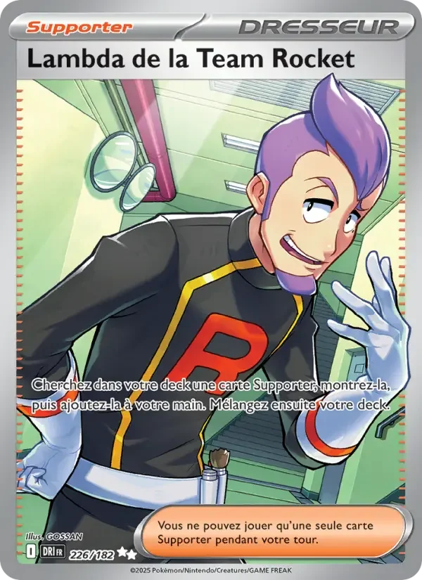 Carte Pokémon Lambda de la Team Rocket — Rivalités Destinées