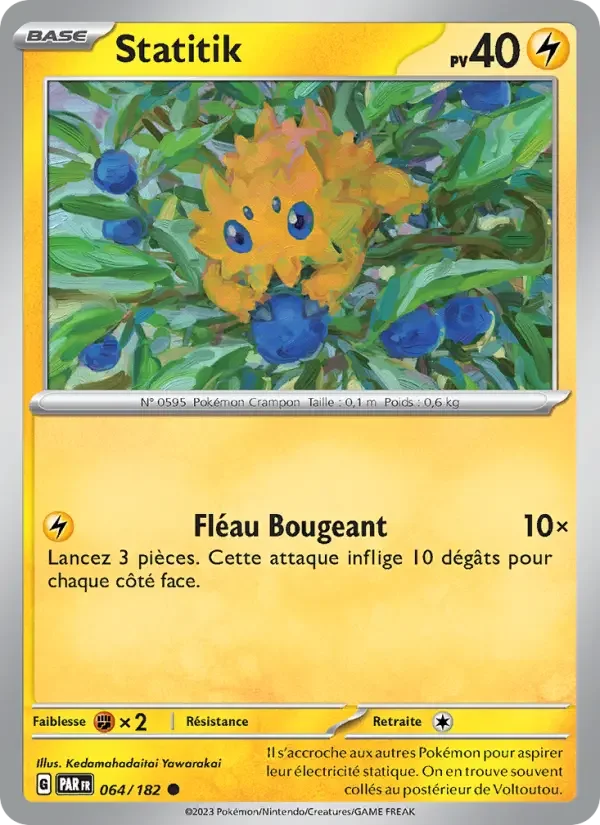 Carte Pokémon Statitik — Faille Paradoxe
