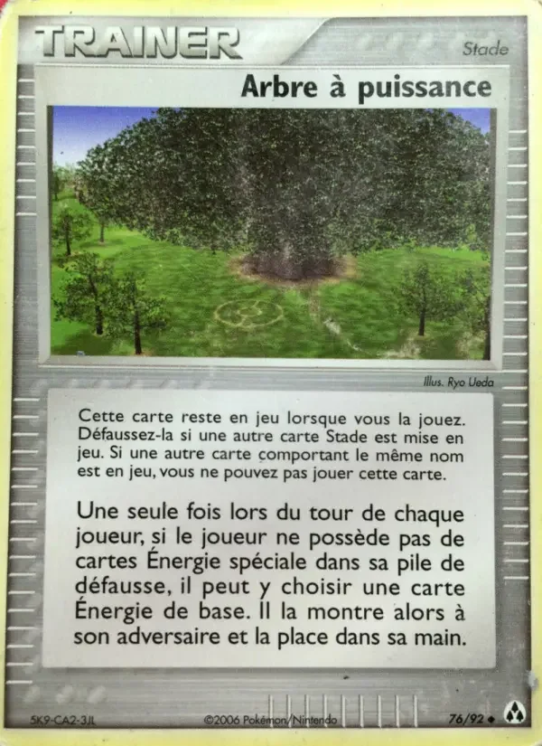 Carte Arbre à puissance