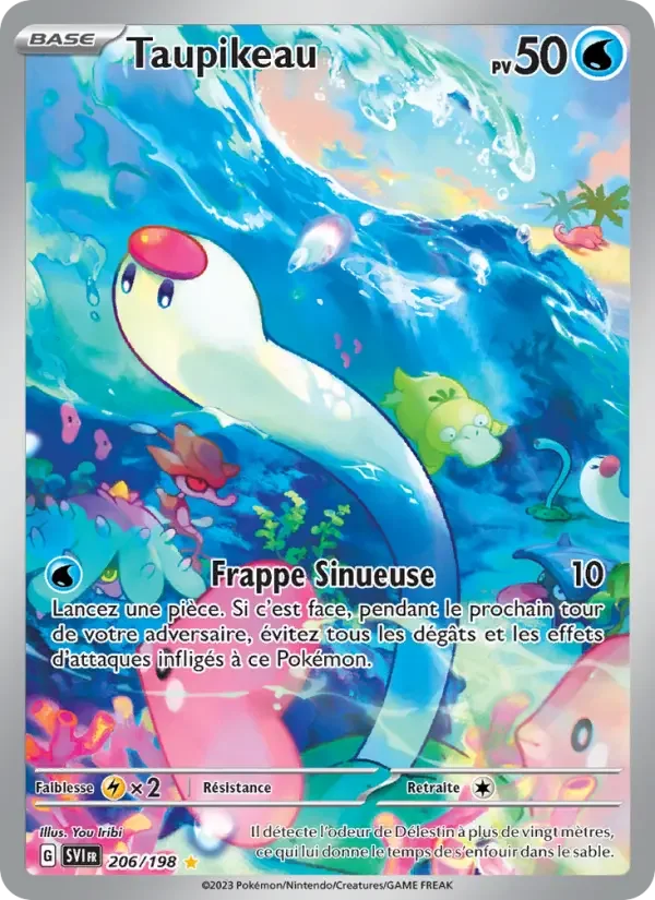 Carte Pokémon Taupikeau — Écarlate et Violet