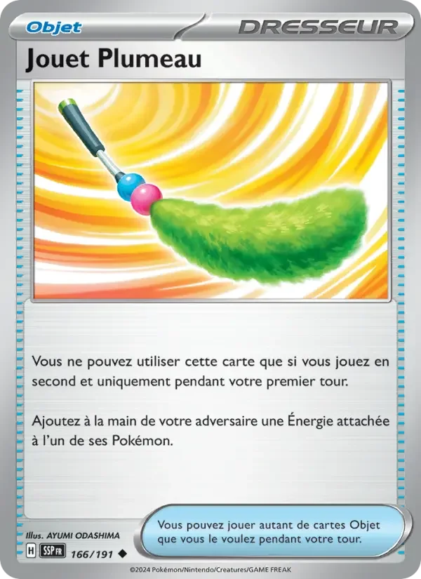 Carte Jouet Plumeau