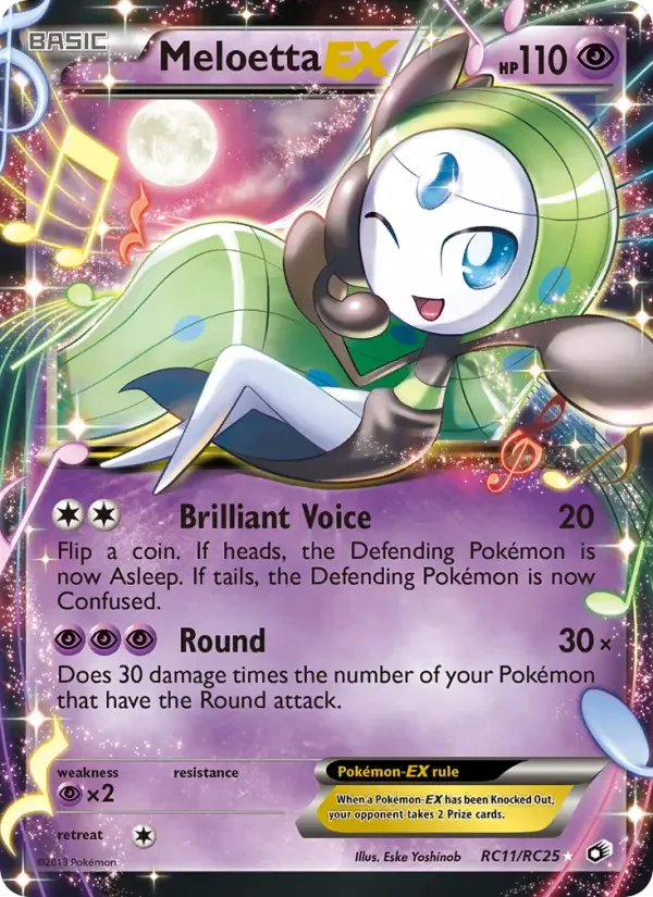 Carte Meloetta-EX