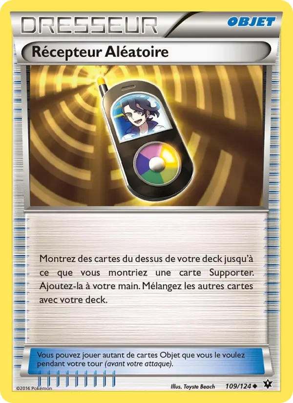 Carte Récepteur Aléatoire