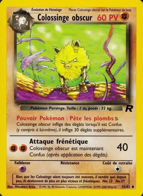 Carte Colossinge obscur