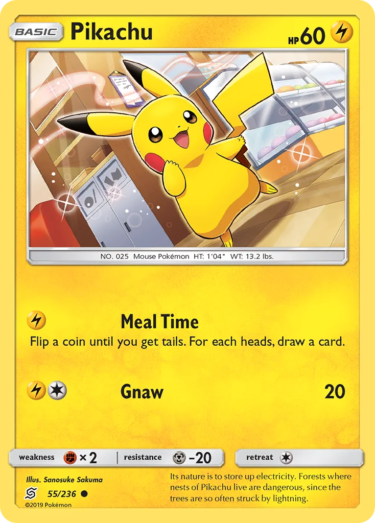 Carte Pikachu