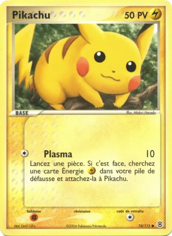 Carte Pikachu