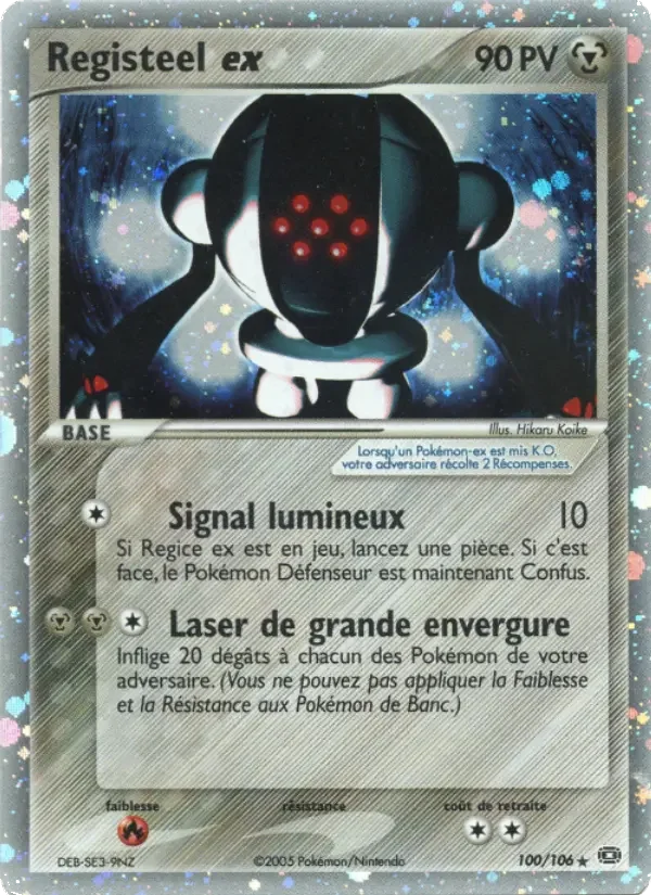 Carte Registeel ex