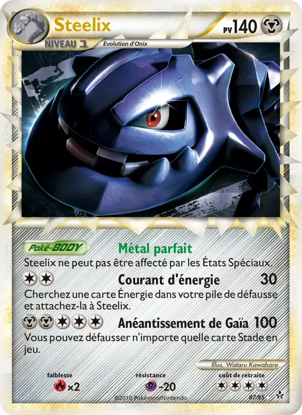 Carte Pokémon Steelix — Déchaînement