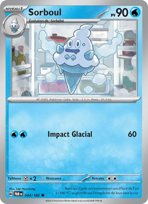 Carte Pokémon Sorboul — Faille Paradoxe