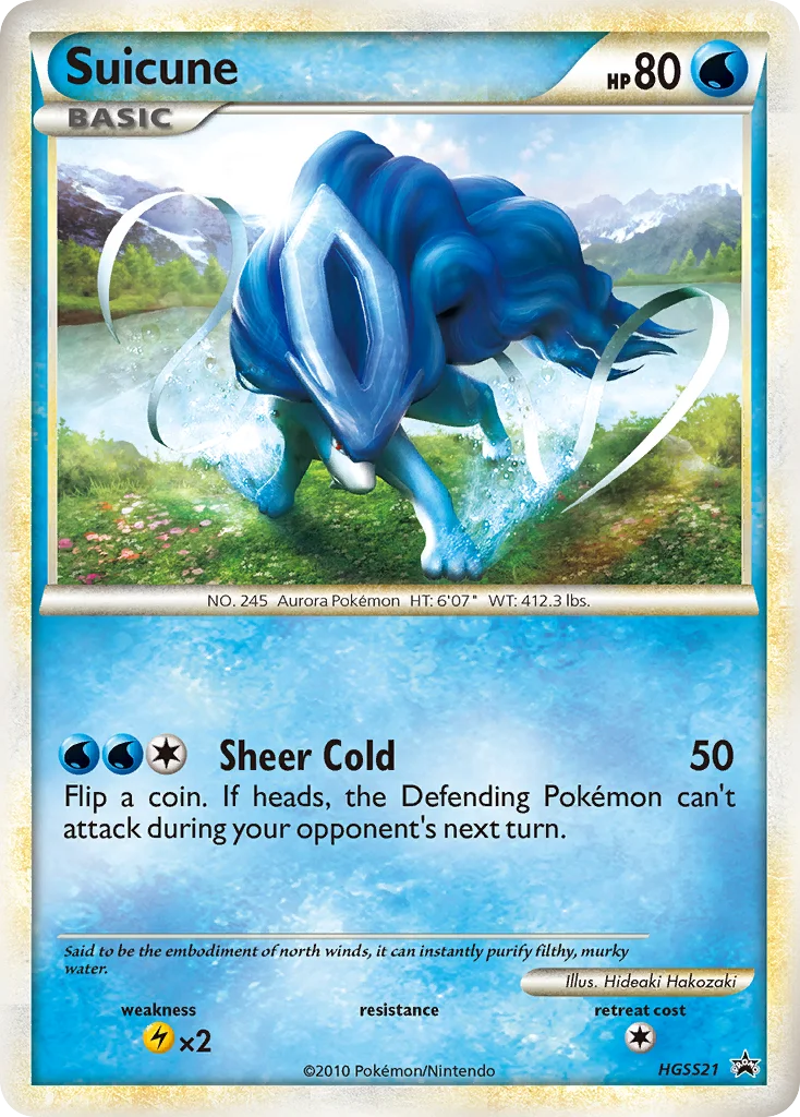 Carte Suicune