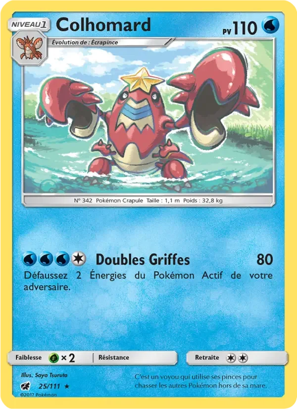 Carte Pokémon Colhomard — Invasion Carmin