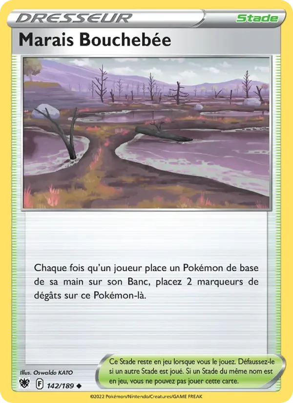 Carte Marais Bouchebée