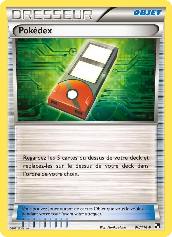Carte Pokédex