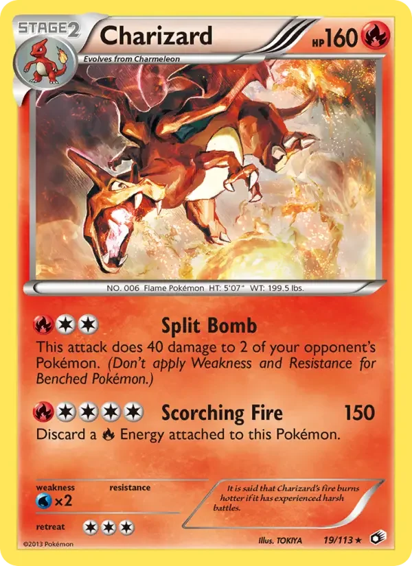 Carte Charizard