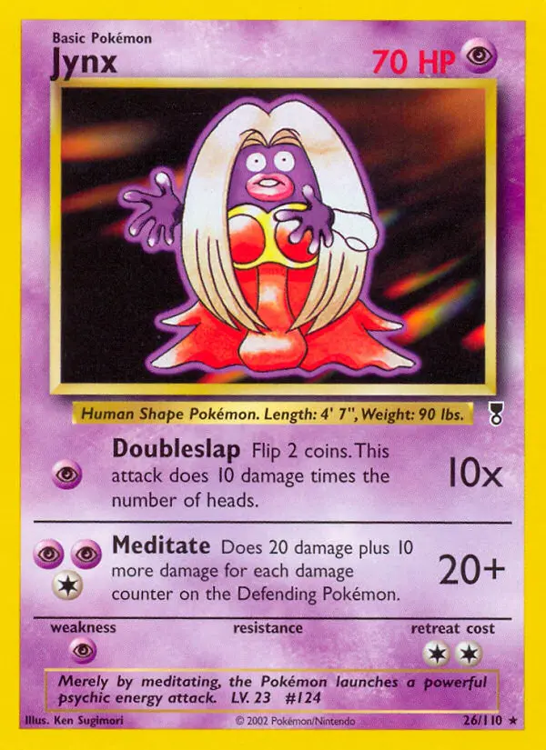 Carte Pokémon Lippoutou — Legendary Collection
