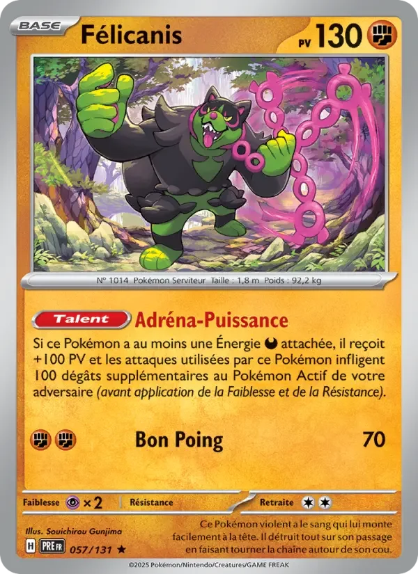 Carte Félicanis