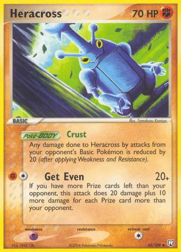 Carte Pokémon Scarhino — EX Team Rocket Returns