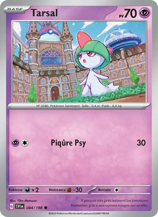 Carte Pokémon Tarsal — Écarlate et Violet