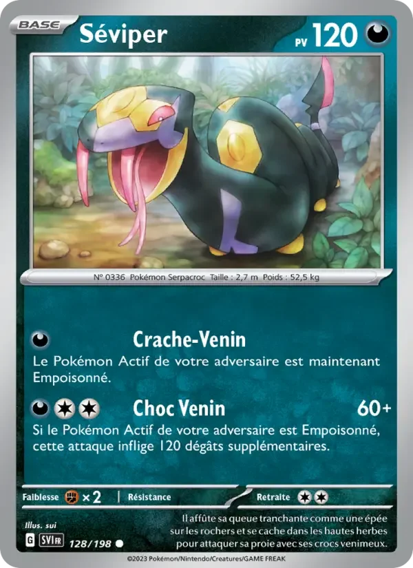 Carte Séviper