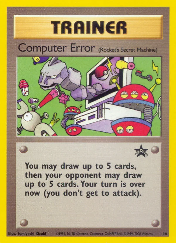 Carte Pokémon Computer Error — Promos Wizards