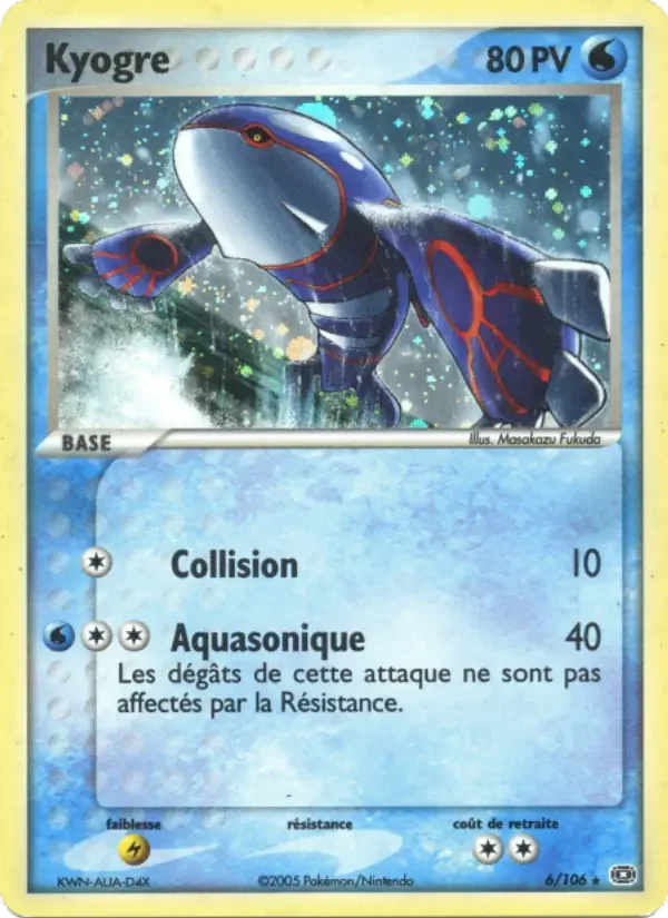 Carte Kyogre