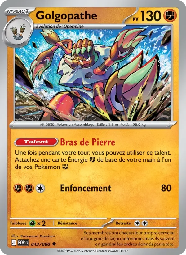 Carte Golgopathe