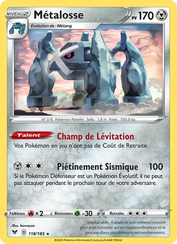 Carte Métalosse