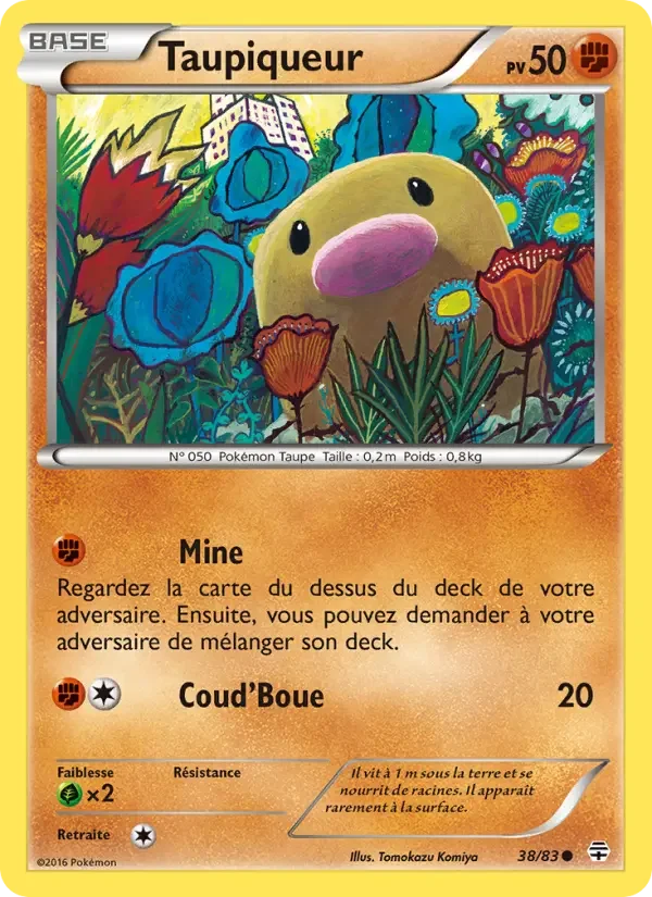 Carte Taupiqueur
