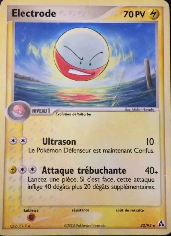 Carte Pokémon Electrode — Créateurs de Légendes