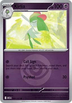Carte Kirlia