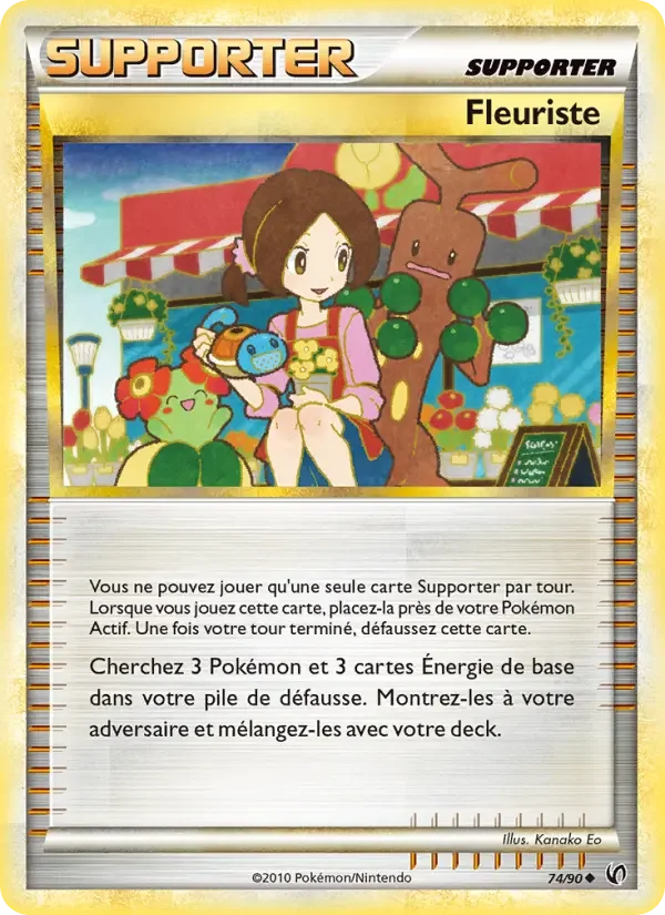 Carte Pokémon Fleuriste — Indomptable