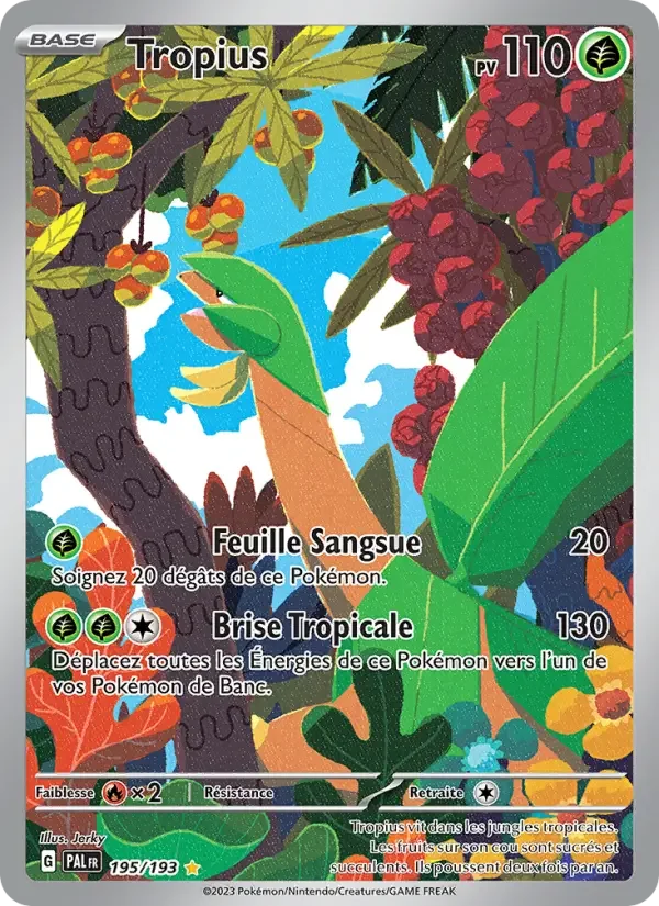 Carte Tropius