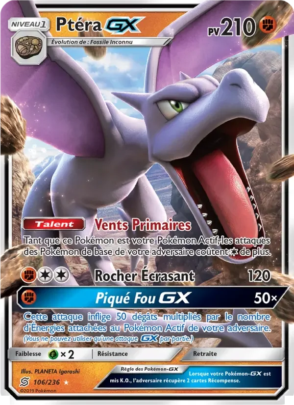 Carte Ptéra GX