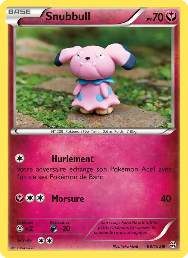 Carte Pokémon Snubbull — Impulsion TURBO