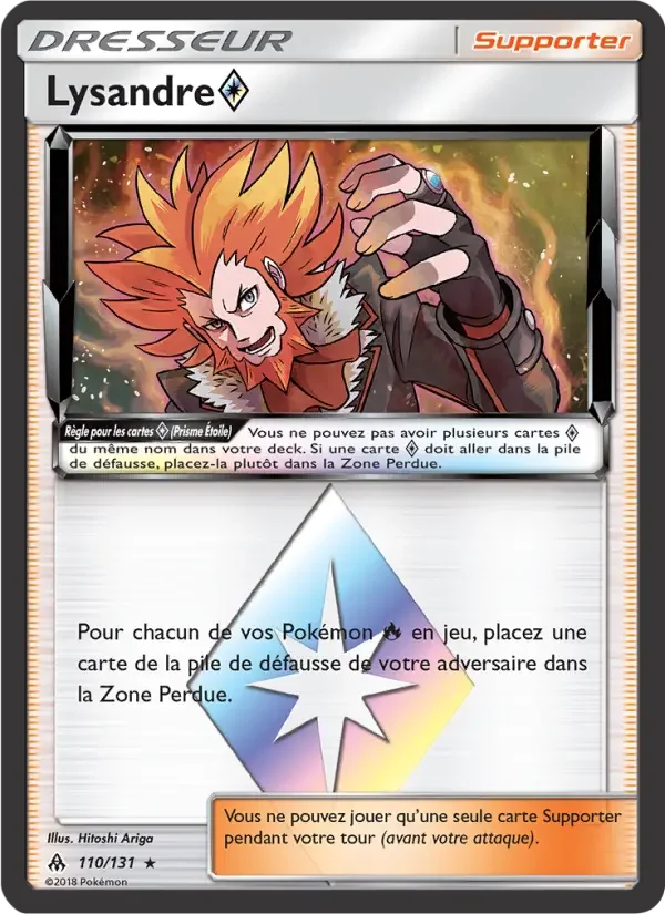 Carte Lysandre ◇